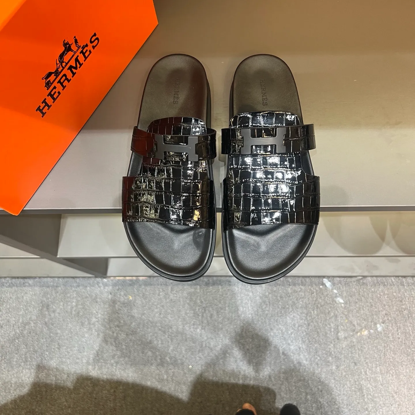 Men's shoes 💰300, size 38-45, the new 2014 summer Hermes shoes are the same as the original ones, handmade by masters! ❥High-end customization, exclusive products, the highest version in the industry⚠❥Using: Hermers upper: (pursuing top walking comfort) ✨Top quality on sale━━━━Hermes━━━━━